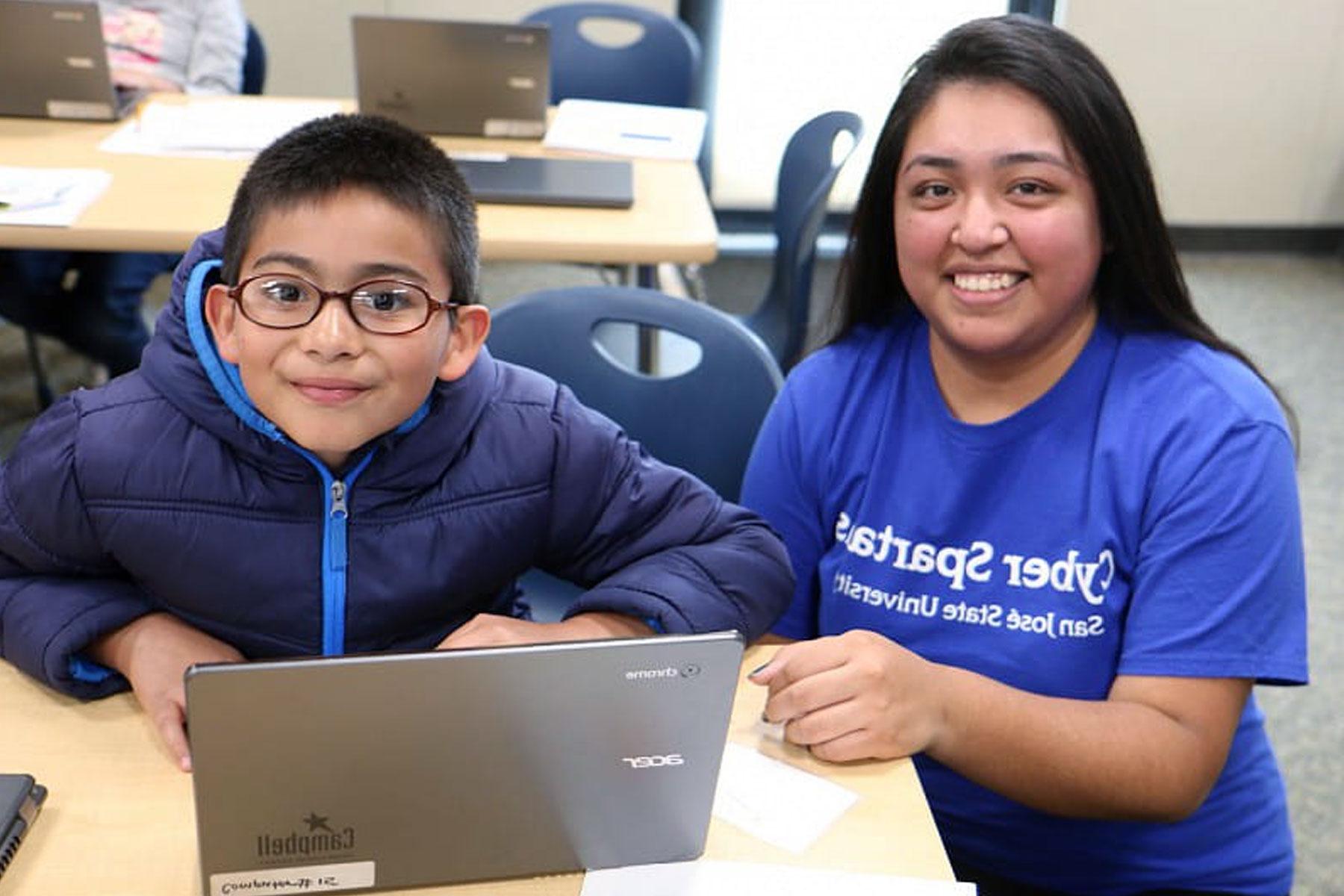 Cyber Spartans Encourage Next Generation of Coders.